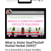 Sistah Healthyself Herbal Fertility Herbs Course - Image 5